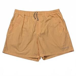 Columbia PFG Mens Backcast III Water Shorts 6" Bright Nectar Orange Size XL